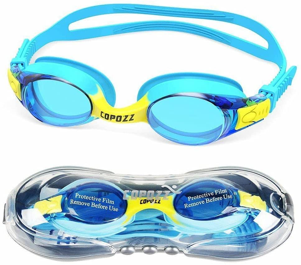 copozz goggles COPOZZ Kids Swimming Goggles, Child (Age 3-13) Waterproof Swim Goggles – Housefibre