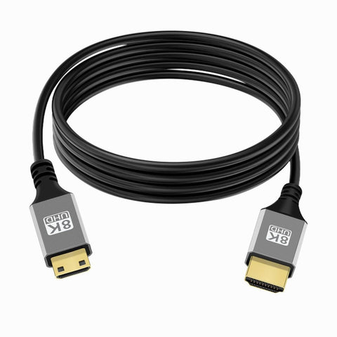 High-Speed 8K HDMI 2.1 Cable, 48Gbps Braided Nylon Cord, Supports 8K 60Hz 4K 120Hz 2K 144Hz, Compatible with HDTV/Laptop/Blu-ray/Monitor