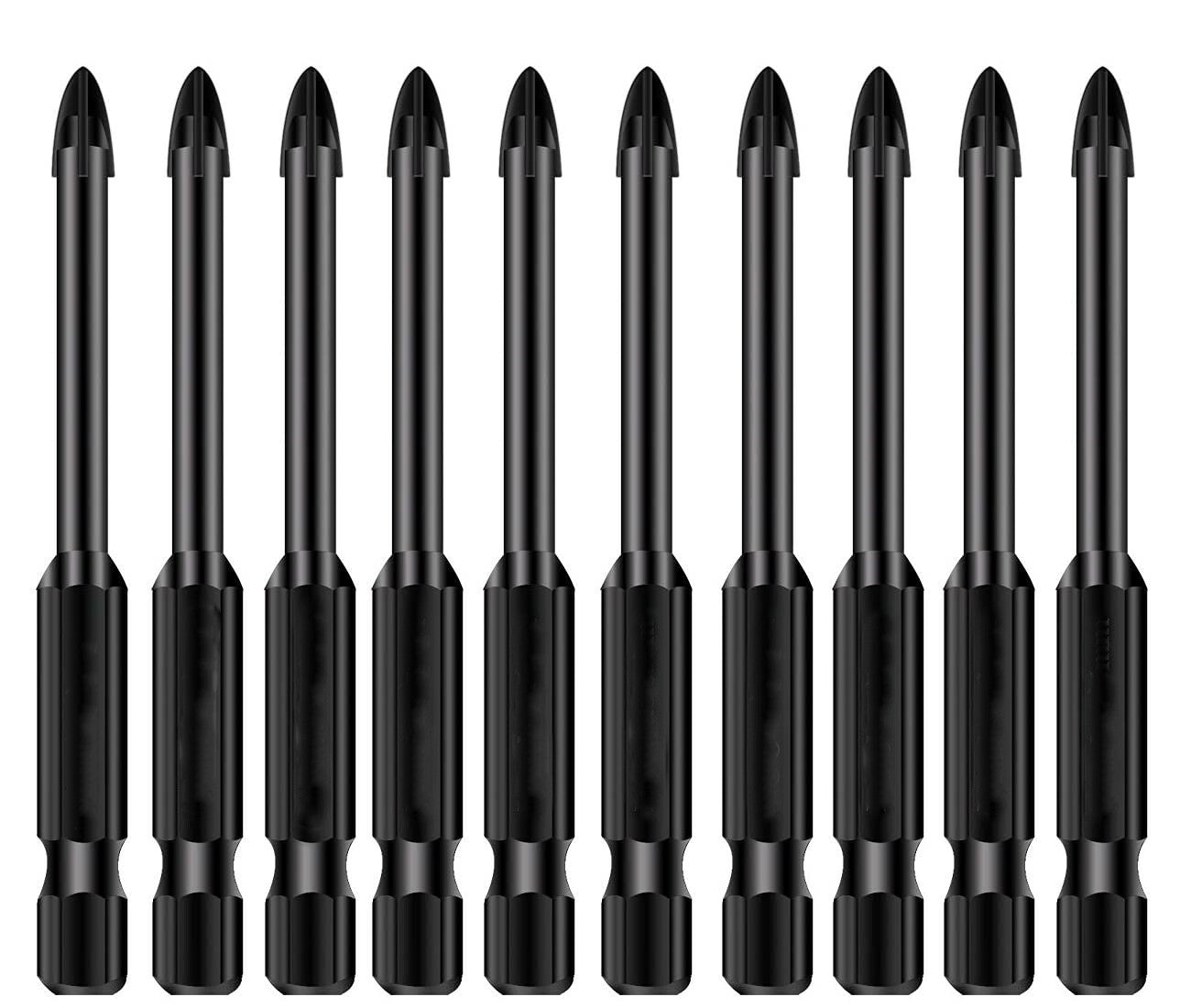 5 6 8 10 12mm Multi-Material Tile Drill Bits for Ceramic Porcelain Granite Marbl