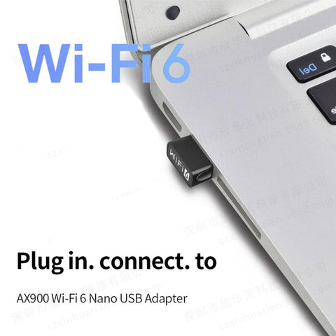 WiFi 6 USB Desktop Wireless Receiver Dual-Band AX900 High-Speed Wireless Network Adapter for PC Laptop