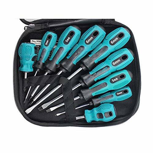 9-Piece Magnetic Screwdriver Set, Hardened Screwdriver Bits, Anti-Slip Repair Tool Kit for Home Appliance Maintenance  DIY Projects