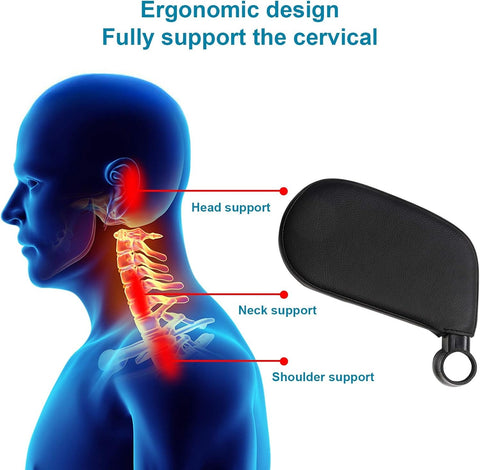 Car Seat Headrest Pillow  360° Adjustable Head and Neck Support Pillow, Car Seat Accessory, Universal Sleeping Headrest, Retractable Car Side Pillow
