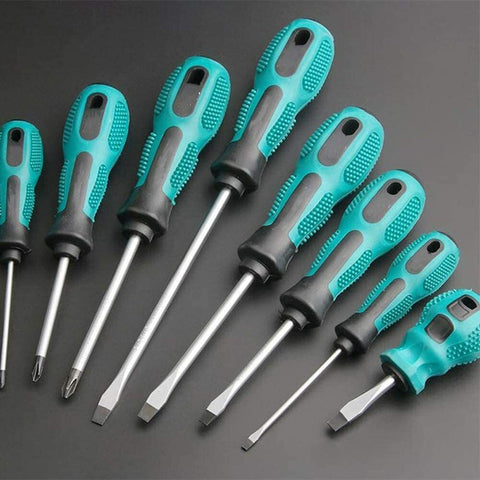 9-Piece Magnetic Screwdriver Set, Hardened Screwdriver Bits, Anti-Slip Repair Tool Kit for Home Appliance Maintenance  DIY Projects