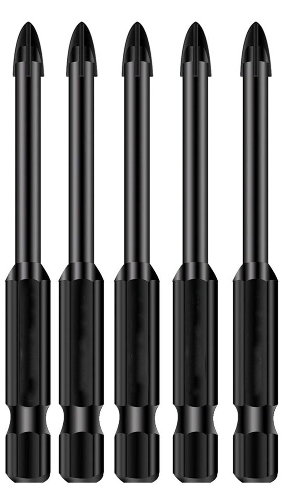 5 6 8 10 12mm Multi-Material Tile Drill Bits for Ceramic Porcelain Granite Marbl