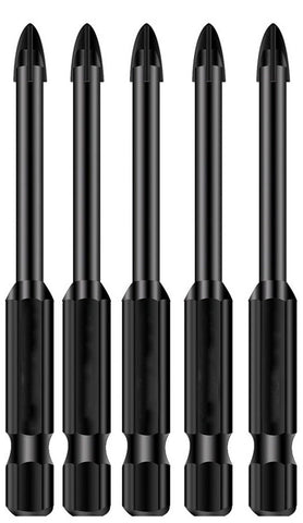 5 6 8 10 12mm Multi-Material Tile Drill Bits for Ceramic Porcelain Granite Marbl