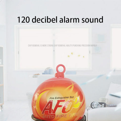 Multi Purpose Powder Fire Extinguisher – Ready to Use in Seconds – 1.3kg ABCDE Fire Extinguisher for Home & Kitchen Use – Portable Auto Fire Ball for ALL FIRES