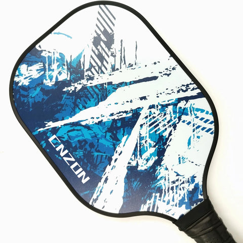 Pickleball Paddles Pickle Ball, USAPA Approved Fiberglass Surface Pickleball Set with Pickleball Rackets, 4 Pickleball Balls and Pickleball Bag