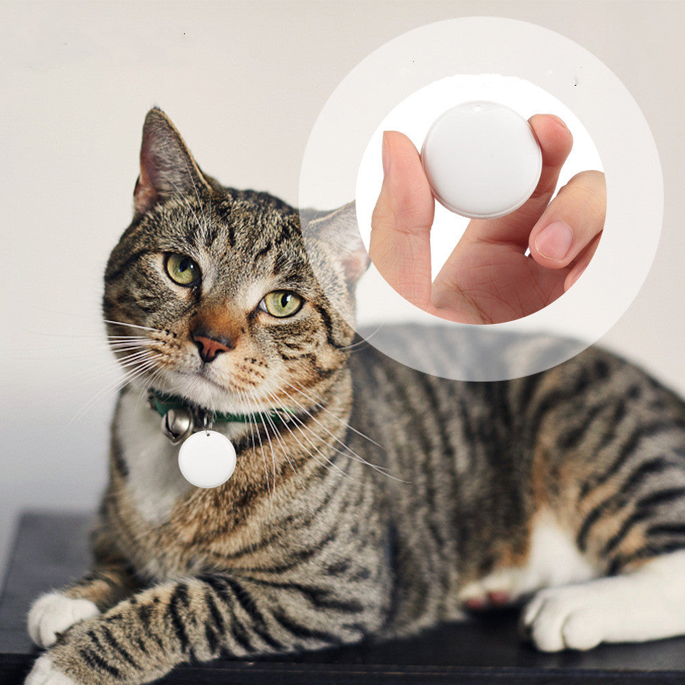 Mini Item & Cat GPS Collar Tracker - No Monthly Fee App Locator, Waterproof IP67 Real-Time Tracking with iOS/Android Compatibility & Long Battery Life