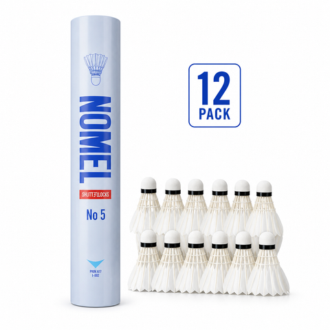 Nylon Feather Badminton Shuttlecocks 12 Pack, High Speed Training Grade, Stable Flight Durable for Indoor Outdoor Practice