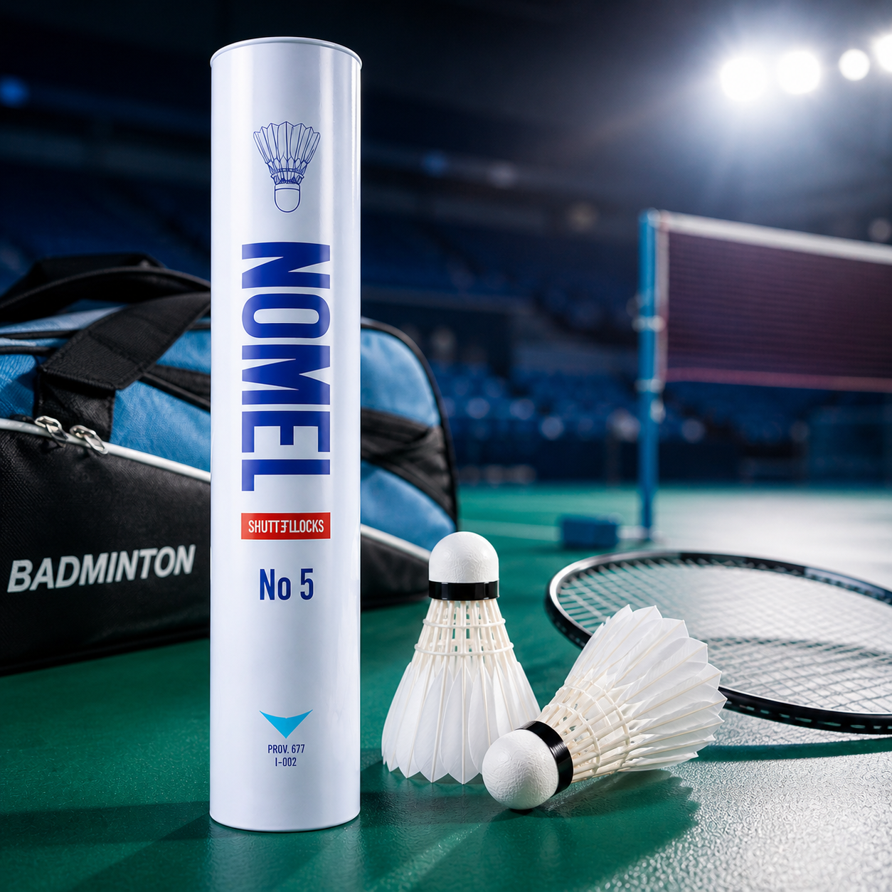 Nylon Feather Badminton Shuttlecocks 12 Pack, High Speed Training Grade, Stable Flight Durable for Indoor Outdoor Practice