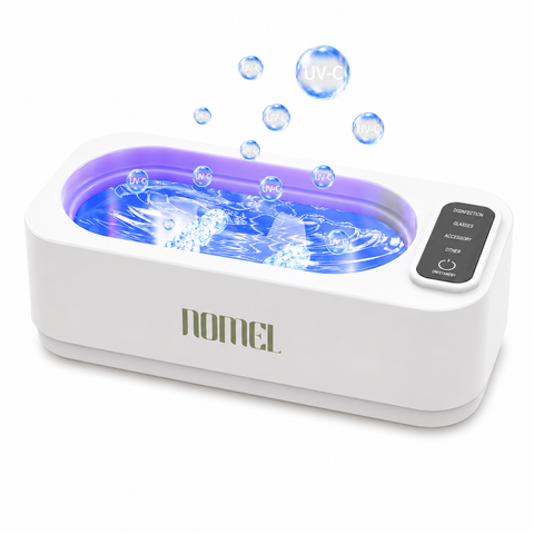 Professional Portable 350ML Ultrasonic Jewelry Cleaner High-Frequency Sonic Cleaning Machine for Home Daily Use