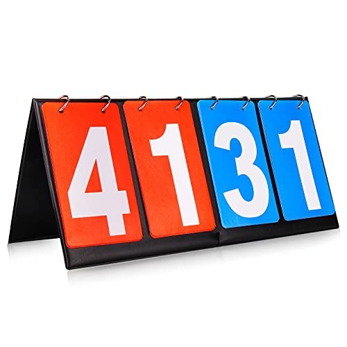 Scoreboard Score Keeper Score Flipper for Basketball Tennis Volleyball Sports