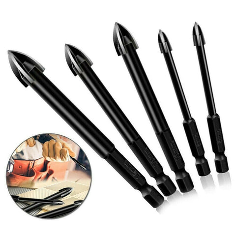 5 6 8 10 12mm Multi-Material Tile Drill Bits for Ceramic Porcelain Granite Marbl