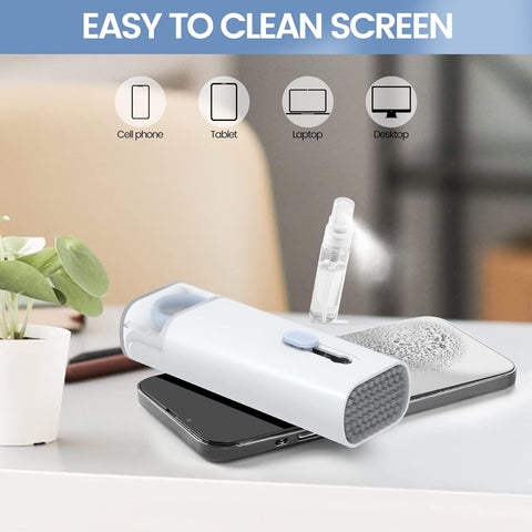 7‑in‑1 Electronic Cleaner Kit, Laptop Screen Keyboard Earbud Cleaning Tool