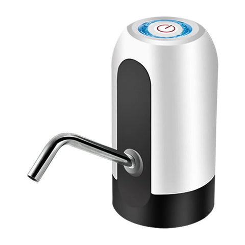 USB Rechargeable Electric Water Dispenser Pump, Portable Automatic Drinking Water Pump for 2-5 Gallon Bottles, One-Touch Water Dispensing Tool for Home Office Dormitory