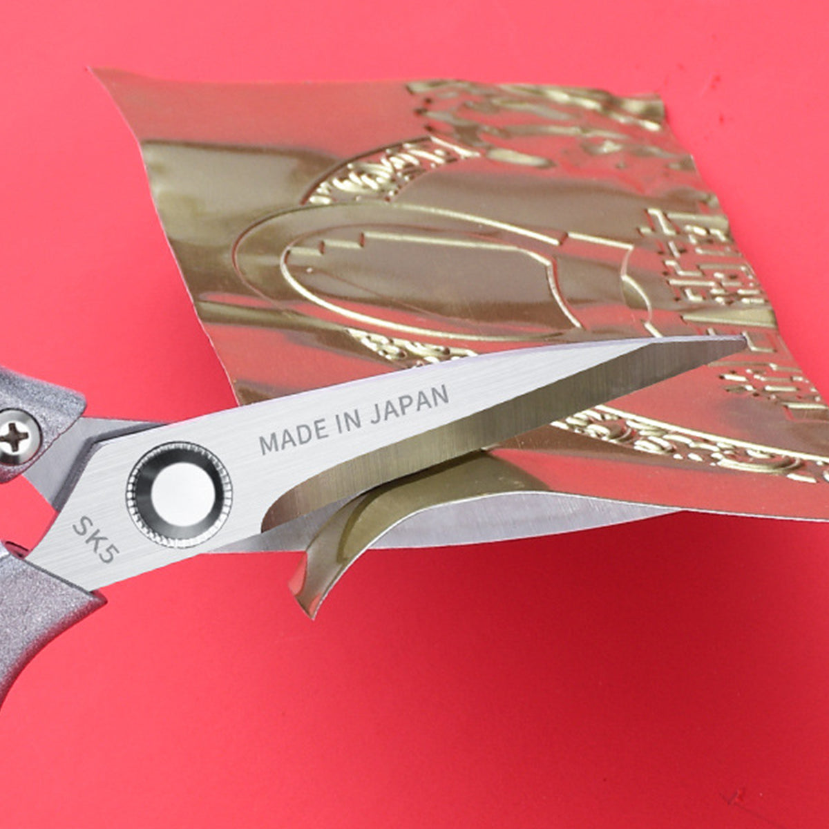 SK5 Heavy Duty Kitchen Scissors, Stainless Steel Multi-Functional Shears for Poultry Fish Meat Vegetable Cutting