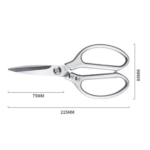 SK5 Heavy Duty Kitchen Scissors, Stainless Steel Multi-Functional Shears for Poultry Fish Meat Vegetable Cutting