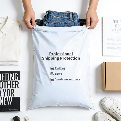 Poly Shipping Mailers, Waterproof Self Sealing Mailing Envelopes, Tear Resistant