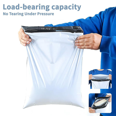 Poly Shipping Mailers, Waterproof Self Sealing Mailing Envelopes, Tear Resistant