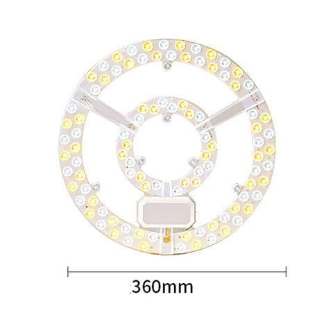 LED Magnetic Ceiling Light Engine Replacement Round Module 80W Cool White Double