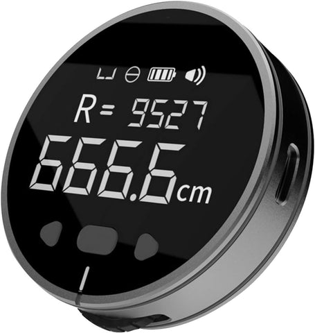324Ft Digital Electronic Tape Measure, Backlit LCD Display High Precision Digital Ruler for Construction & Home Measurement