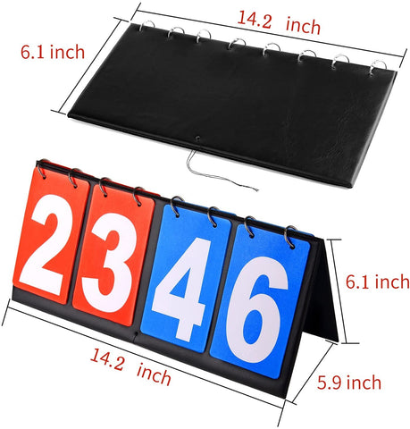 Scoreboard Score Keeper Score Flipper for Basketball Tennis Volleyball Sports