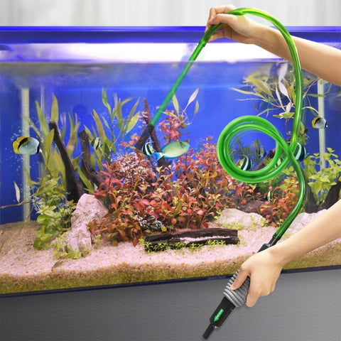 Fish Tank Water Changer Gravel Cleaner Easy Water Change Sand Washer Hand Siphon