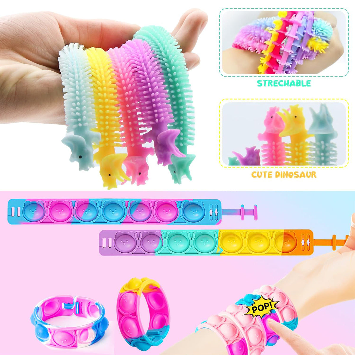 Fidget Toys for Kids and Adults Sensory Toys Set Stress Relief Toys Desk Fidget