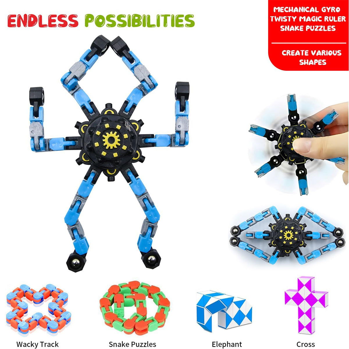 Fidget Toys for Kids and Adults Sensory Toys Set Stress Relief Toys Desk Fidget