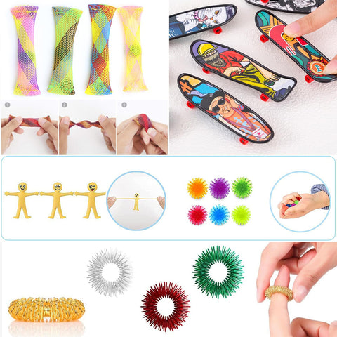 Fidget Toys for Kids and Adults Sensory Toys Set Stress Relief Toys Desk Fidget