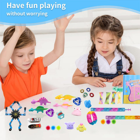 Fidget Toys for Kids and Adults Sensory Toys Set Stress Relief Toys Desk Fidget