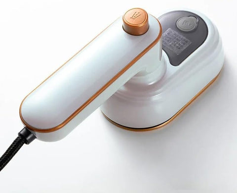 2‑in‑1 Rotary Garment Iron, Portable Handheld Steam Iron with 180° Rotatable Handle, Compact Mini Travel Clothes Steamer, Horizontal & Vertical Ironing for Home, Business Trip, Hotel, Removes Wrinkles for Shirts, Suits & Fabrics