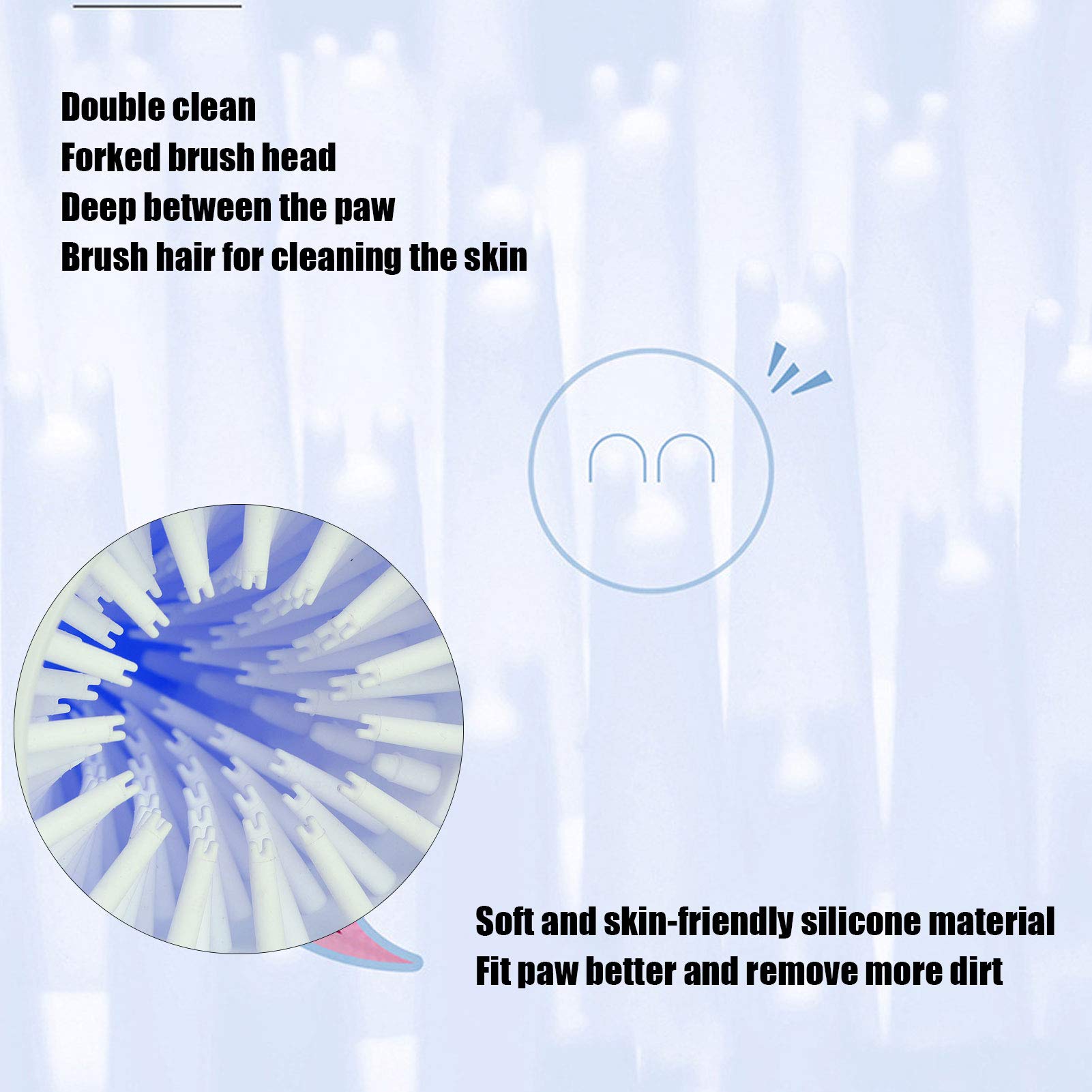 Dog Paw Cleaner, Dog Paw Washer, Paw Buddy Muddy Paw Cleaner, 360 ° Rotation Pet