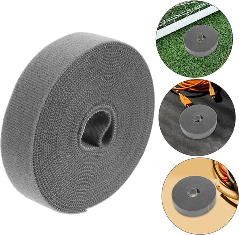 Reusable Hook and Loop Cable Ties, 5 Meter Self-Adhesive Roll for Wire Managemen
