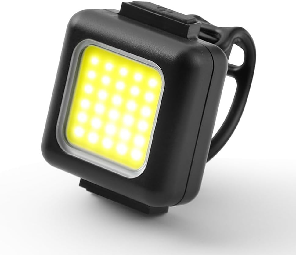 Mini USB Rechargeable Bike Light Set, 2Pcs Front & Rear LED Cycling Light