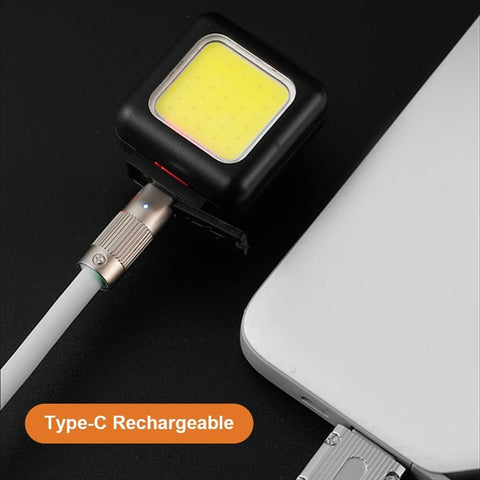 Mini USB Rechargeable Bike Light Set, 2Pcs Front & Rear LED Cycling Light