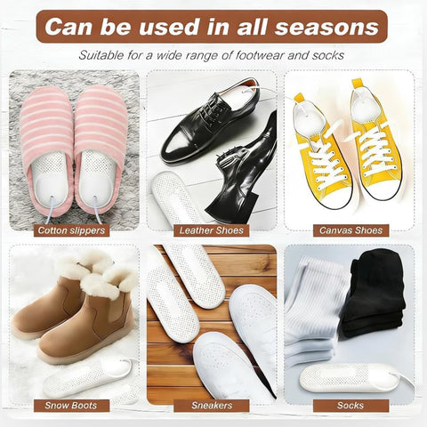 Shoe Dryer Electric Boot Dryer with Timer, Portable Shoe Warmer Deodorizer 50-60