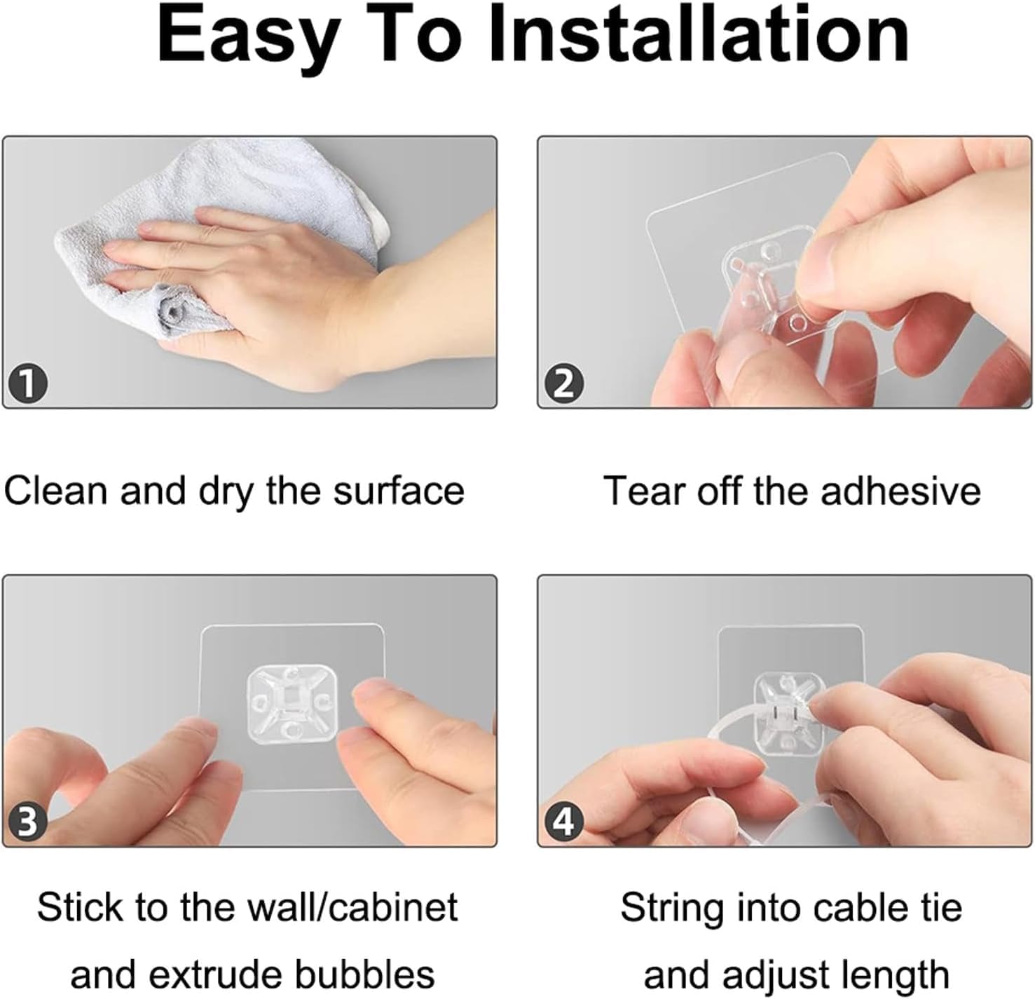 12‑Pack Furniture Anti‑Tip Kit, 7cm Self‑Adhesive Wall Anchors, No‑Drill Child Safety Furniture Straps for Dresser, Bookcase, Cabinet Anti‑Toppling Protection