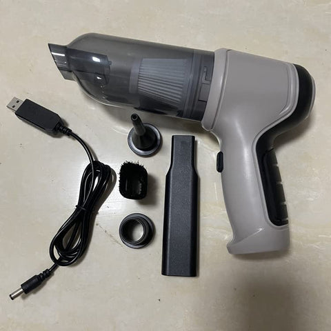 Car Vacuum Cleaner - Mini Handheld Gun Cordless Vacuum Cleaner with 9000Pa/120W