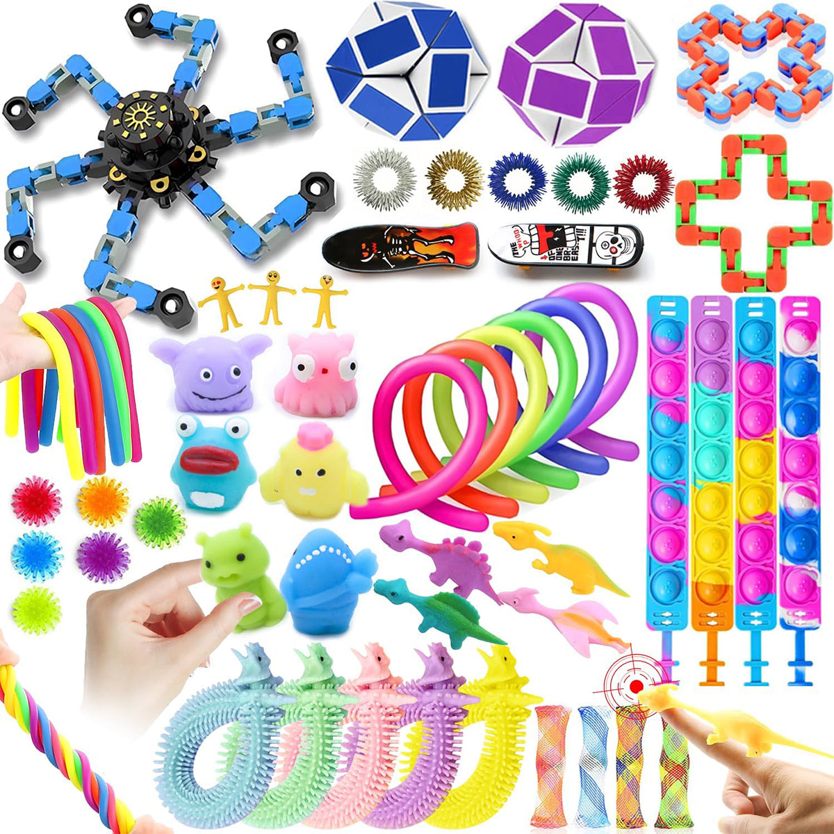 Fidget Toys for Kids and Adults Sensory Toys Set Stress Relief Toys Desk Fidget
