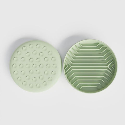 Slow Feeder Dog Bowl for Small Medium Large Breed, Non Slip Silicone Puzzle Bowl
