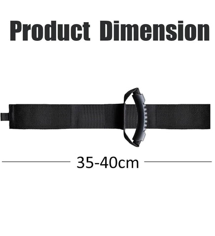 4Pcs Heavy-Duty Storage Straps 35-40cm, Adjustable Tool Tie-Down Belts for Garden & Garage Organization, Cable Management, Hose & Equipment Secure Holder