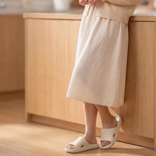 Shower Shoes for Women Men, Non-Slip Quick-Drying EVA Bathroom Slippers