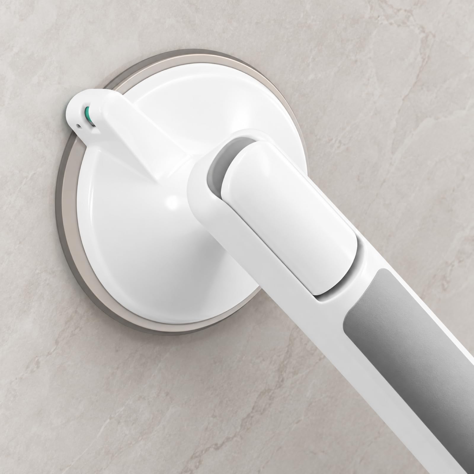 Grey Bathroom Grab Bar for Shower, Bath and Toilet Areas, 32 x 10 x 8 cm