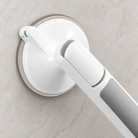 Grey Bathroom Grab Bar for Shower, Bath and Toilet Areas, 32 x 10 x 8 cm