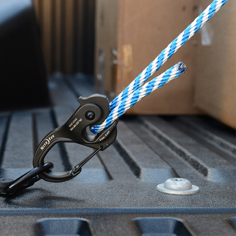 Nite Ize NCJSA-01-R3 CamJam XT Aluminum Rope and Cord Tighteners, Versatile Tie Down Tool for Camping Outdoor Luggage Tarps
