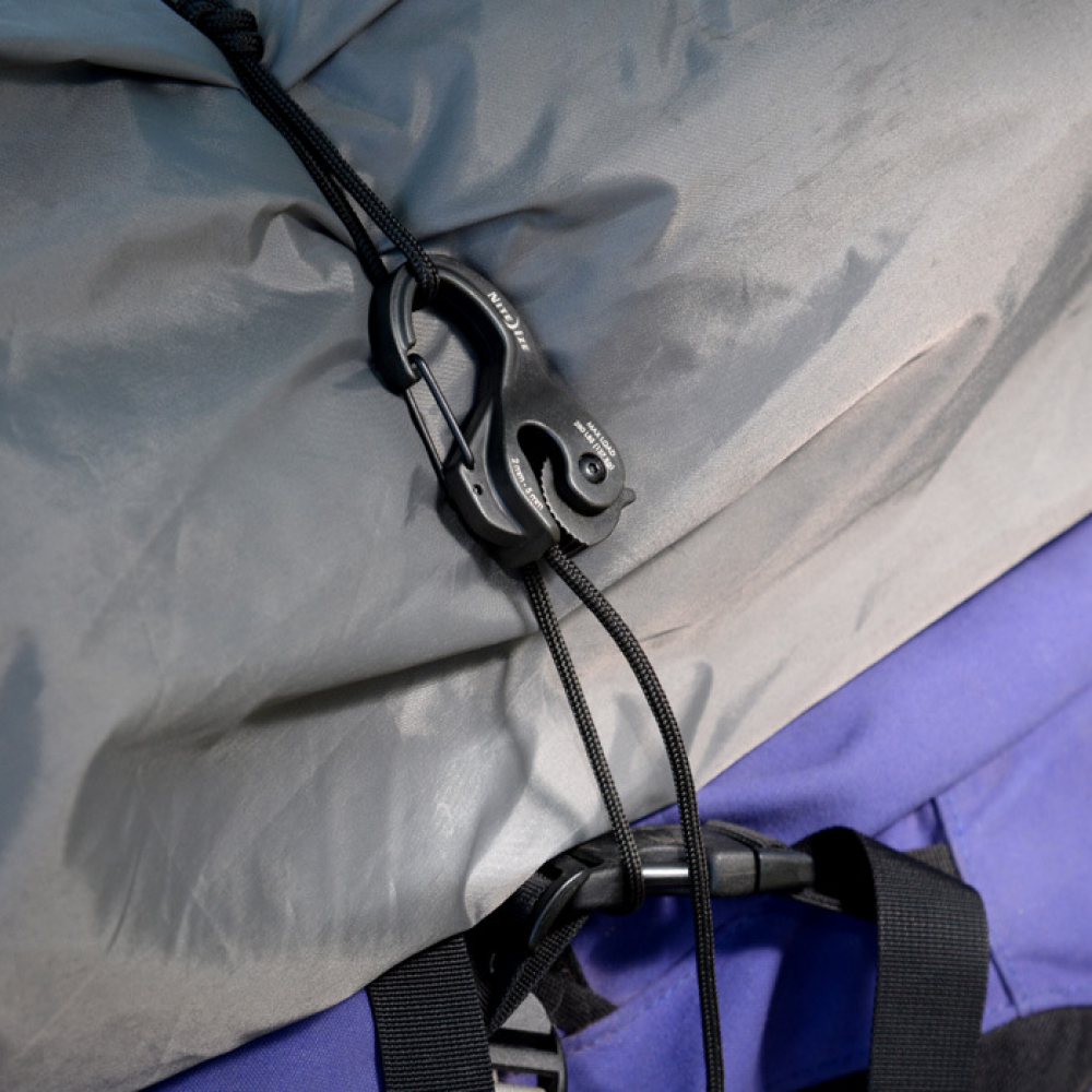 Nite Ize NCJSA-01-R3 CamJam XT Aluminum Rope and Cord Tighteners, Versatile Tie Down Tool for Camping Outdoor Luggage Tarps