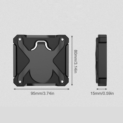 Beer Can Opener - 2 in 1 Magnetic Topless Soda Can Opener, Pop Can Top Remover Opener, Safety Easy Manual Multifunction Can Opener,Household Kitchen Bar Tool, Smooth Edge-Black