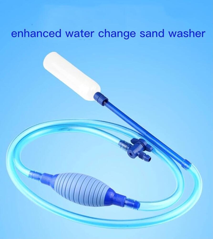 Multi-Function Fish Tank Cleaner Aquarium Water Changer Gravel Filter Siphon Vacuum Pump for Fish Tank Maintenance