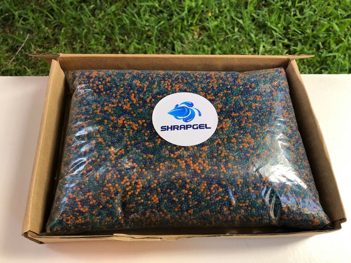 New 50g/1KG Gel Balls Hardened Water Beads 7-8mm Ammo, 10000 Pieces